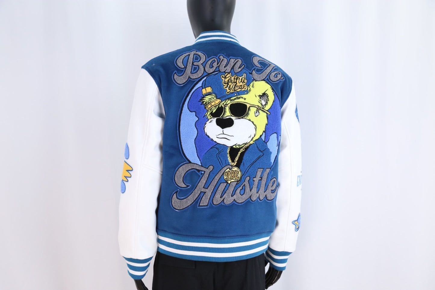 YBE Varsity Jacket - Blue