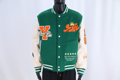 YBE Varsity Jacket - Green