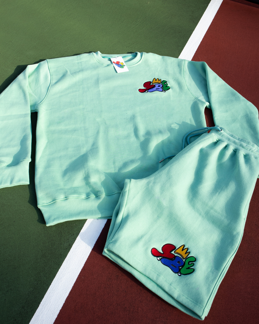 Mint - Crew Neck Set