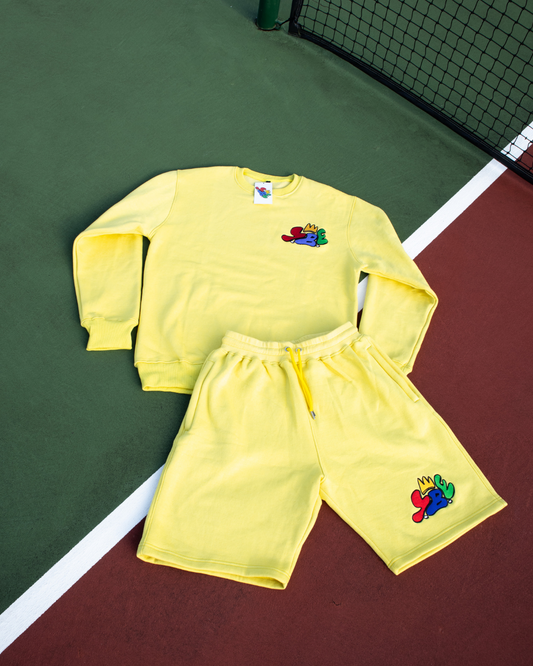 Yellow - Crew Neck Set