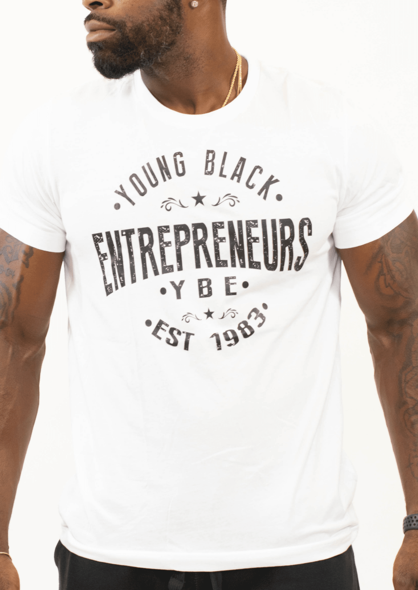 Black | Premium T Shirt Ybeapparelchicago.com 