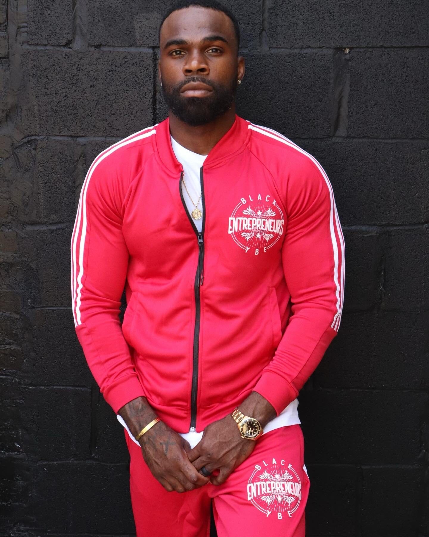 YBE Track Suit - Red Ybeapparelchicago.com S 